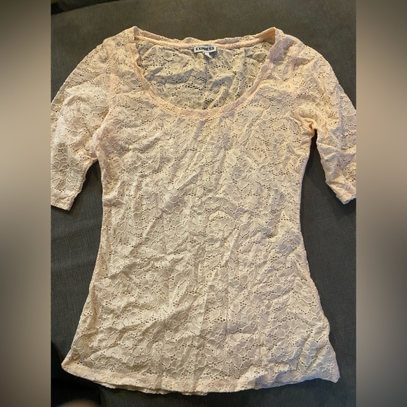 Quarter sleeve lace top & pencil Skirt size (M) - Picture 9 of 11